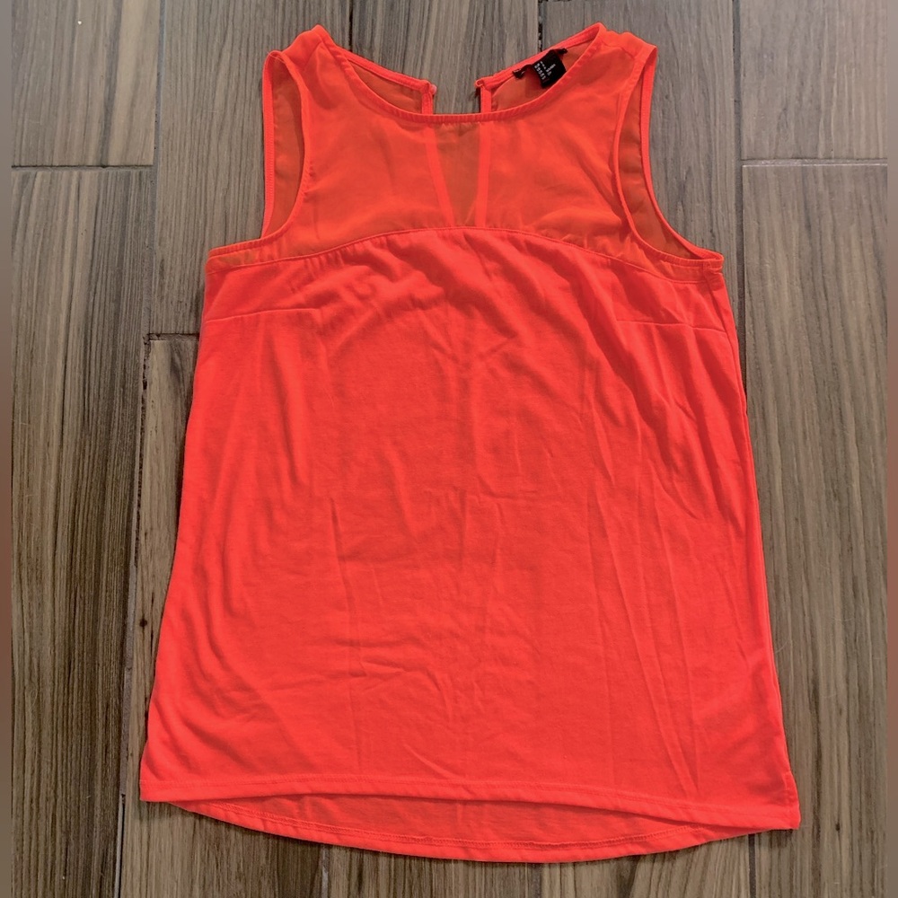 H&M | Lightweight Tank Top | Neon Pink | Small